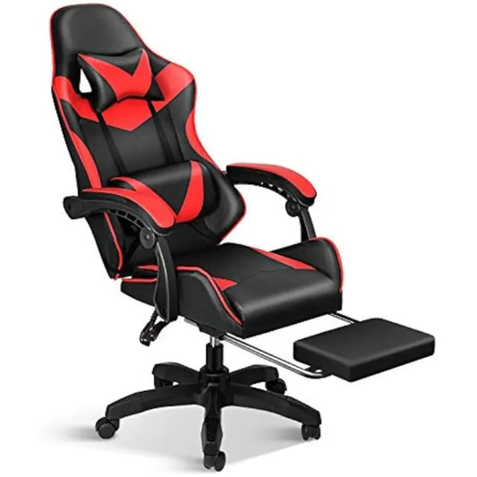 Gaming Chair Height Adjustable Swivel Recliner